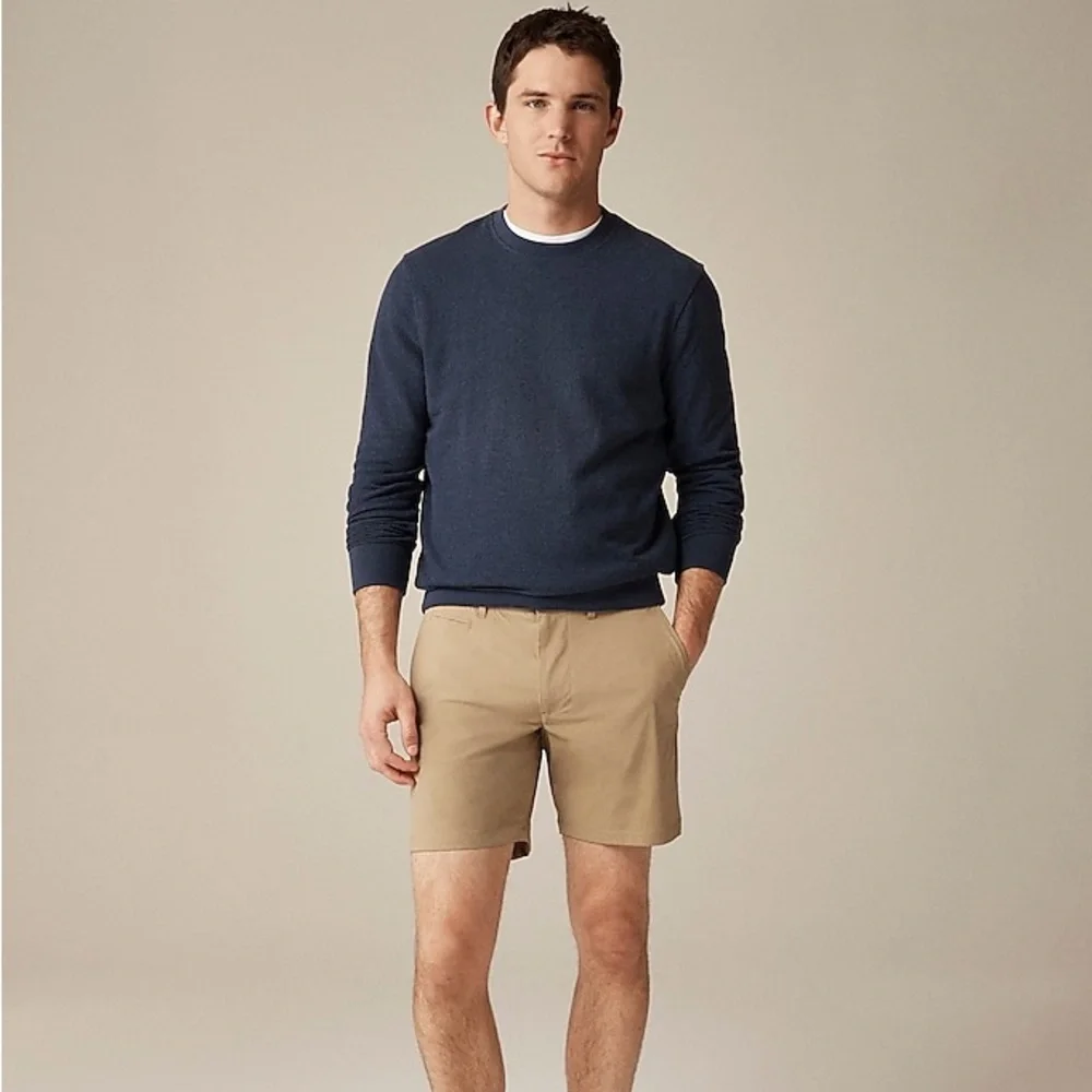 J. Crew Navy Long-sleeve Textures Sweater Tee